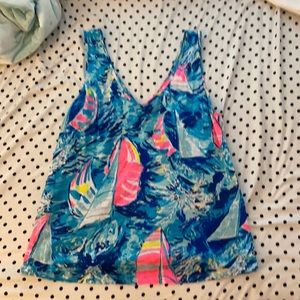 Lilly Pulitzer Gigi top size xl